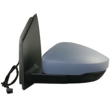 DOOR MIRROR - MANUAL - 2 PIN PLUG - MATT BLACK (LH)