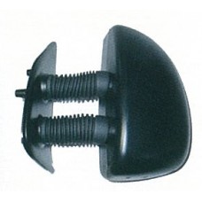 DOOR MIRROR - LONG ARM - MANUAL - TWIN GLASS (BLACK) (LH) DOOR MIRROR - LONG ARM - MANUAL - TWIN GLASS (BLACK) (LH)