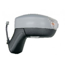 DOOR MIRROR - ELEC/HTD - W/INDICATOR/PUDDLE LAMP - PRIMED (LH)