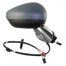 DOOR MIRROR - ELECTRIC/HEATED/IND/POWER FOLD - CHROME ARM/PRIMED COVER (RH)