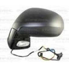 DOOR MIRROR - ELECTRIC/HEATED/INDICATOR (MATT BLACK) (LH)