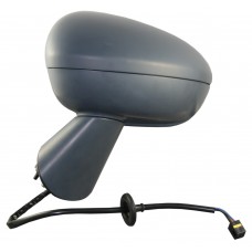 DOOR MIRROR - ELECTRIC/HEATED (BLACK ARM/PRIMED COVER) (5 PIN PLUG) (LH)