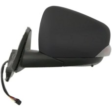 DOOR MIRROR - ELECTRIC/HEATED/INDICATOR/POWER FOLD - BLACK (LH)
