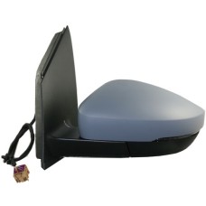 DOOR MIRROR - ELECTRIC/HEATED - 12 PIN SQUARE PLUG - PRIMED (LH)