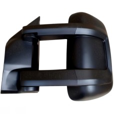 DOOR MIRROR - LONG ARM - ELEC/HTD/IND - BLACK (LH)