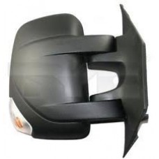 DOOR MIRROR - SHORT ARM - ELECTRIC/HEATED/AMBER INDICATOR - BLACK (RH)