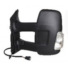 DOOR MIRROR - LONG ARM - MANUAL - CLEAR IND - BLACK (LH) DOOR MIRROR - LONG ARM - MANUAL - CLEAR IND - BLACK (LH)