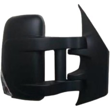 DOOR MIRROR - LONG ARM - ELECTRIC/HEATED/CLEAR INDICATOR - BLACK (RH)