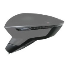 DOOR MIRROR - ELECTRIC/HEATED/INDICATOR/POWER FOLD - PRIMED (LH)