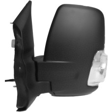 DOOR MIRROR - XLWB - SHORT ARM - MANUAL/INDICATOR - BLACK (LH)