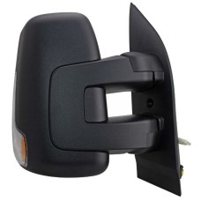 DOOR MIRROR - SHORT ARM - ELECTRIC/HEATED - BLACK (RH)