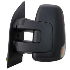 DOOR MIRROR - SHORT ARM - MANUAL - BLACK (LH)
