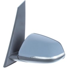 DOOR MIRROR - ELECTRIC/HEATED/IND/KERB LAMP/POW FOLD/MEMORY - PRIMED (LH)