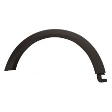 FRONT WHEEL ARCH TRIM - COOPER/S - NO HOLES - BLACK (LH)