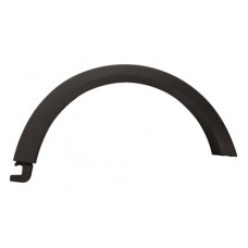 FRONT WHEEL ARCH TRIM - COOPER/S - NO HOLES - BLACK (RH)