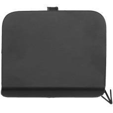 FRONT BUMPER TOW HOOK COVER - BLACK