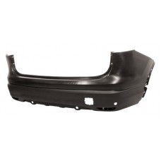 REAR BUMPER - ALSO TEKNA - W/PARKING SENSOR HOLES (MATT, BLACK)