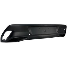 REAR BUMPER SPOILER - W/PARK SENSOR HOLES - ROUGH BLACK