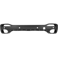 REAR BUMPER - LOWER - W/PARK SENSOR HOLES (BLACK)