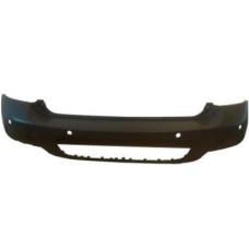 REAR BUMPER - NOT COOPER S/SD - NO CHROME TRIM - W/PARK SENSOR HOLES
