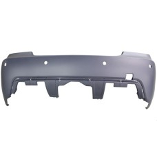 REAR BUMPER - SALOON M SPORT - W/PARK SENSOR HOLES - PRIMED