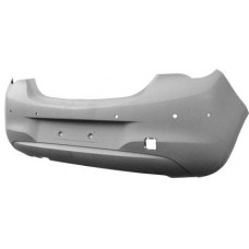 REAR BUMPER - NOT SRI VX-LINE/VXR/LTD EDITION - W/PSH/APA/CAM HOLES - PRI