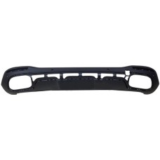 REAR BUMPER - LOWER - AMG - W/PARK SENSOR HOLES - MATT BLACK