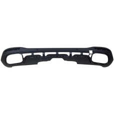 REAR BUMPER - LOWER - AMG - TOW BAR TYPE - W/PARK SENSOR HOLES - MATT BLK