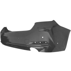 REAR BUMPER - W/PARK SENSOR + ASSIST HOLES (PRIMED)