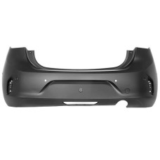 REAR BUMPER - W/PARK SENSOR, ASSIST & CAMERA HOLES - PRIMED