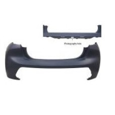 REAR BUMPER - W/PARK SENSOR + CAMERA HOLES - PRIMED