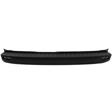 REAR BUMPER CENTRE - NO HOLES - BLACK