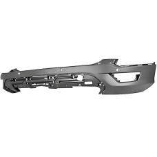 REAR BUMPER CENTRE - W/PARK SENSOR HOLES - BLACK