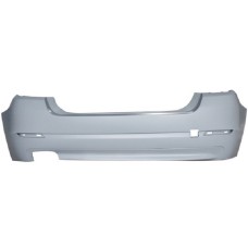 REAR BUMPER - SALOON - 1 LH EXHAUST HOLE - NO SENSOR HOLES (PRIMED)