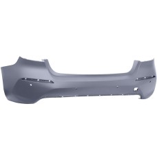 REAR BUMPER - SPORT - W/PARK SENSOR HOLES - PRIMED