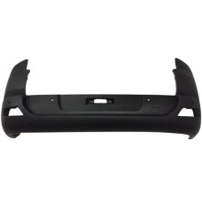 REAR BUMPER - NOT CHROME TRIM TYPE - W/PSH - BLACK