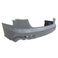 REAR BUMPER - SALOON S-LINE - W/PARK SENSOR + ASSIST HOLES - PRIMED