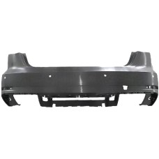 REAR BUMPER - S-LINE - W/PARK SENSOR HOLES - PRIMED