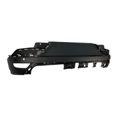 REAR BUMPER - W/PARK SENSOR HOLES - BLACK