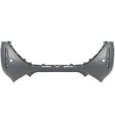 REAR BUMPER - W/PARK SENSOR HOLES - PRIMED