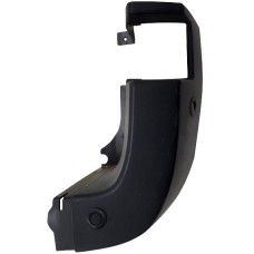 REAR BUMPER CORNER - W/PARK SENSOR HOLES - BLACK (RH)