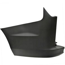 REAR BUMPER END CAP - TAILGATE - NO MOULDING - GREY (LH)
