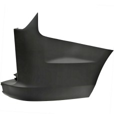 REAR BUMPER END CAP - TAILGATE - NO MOULDING - GREY (RH)
