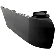 REAR BUMPER CORNER - LWB - NO BLIND SPOT SENSOR HOLES - BLACK (LH)