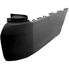 REAR BUMPER CORNER - LWB - NO BLIND SPOT SENSOR HOLES - BLACK (RH)