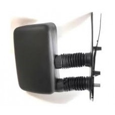 DOOR MIRROR - LONG ARM - ELECTRIC/HEATED - SINGLE GLASS - BLACK (RH)