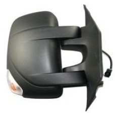 DOOR MIRROR - SHORT ARM - MANUAL/INDICATOR - BLACK (RH) DOOR MIRROR - SHORT ARM - MANUAL/INDICATOR - BLACK (RH)