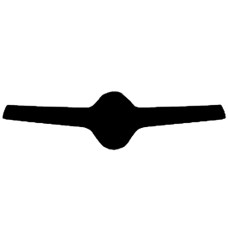 GRILLE MOULDING - BLACK