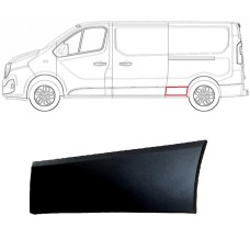 SIDE MOULDING - LWB - FITS ON QUARTER - BLACK (LH)