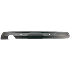 REAR BUMPER SPOILER - W/EXHAUST + PARK SENSOR HOLES - SILVER